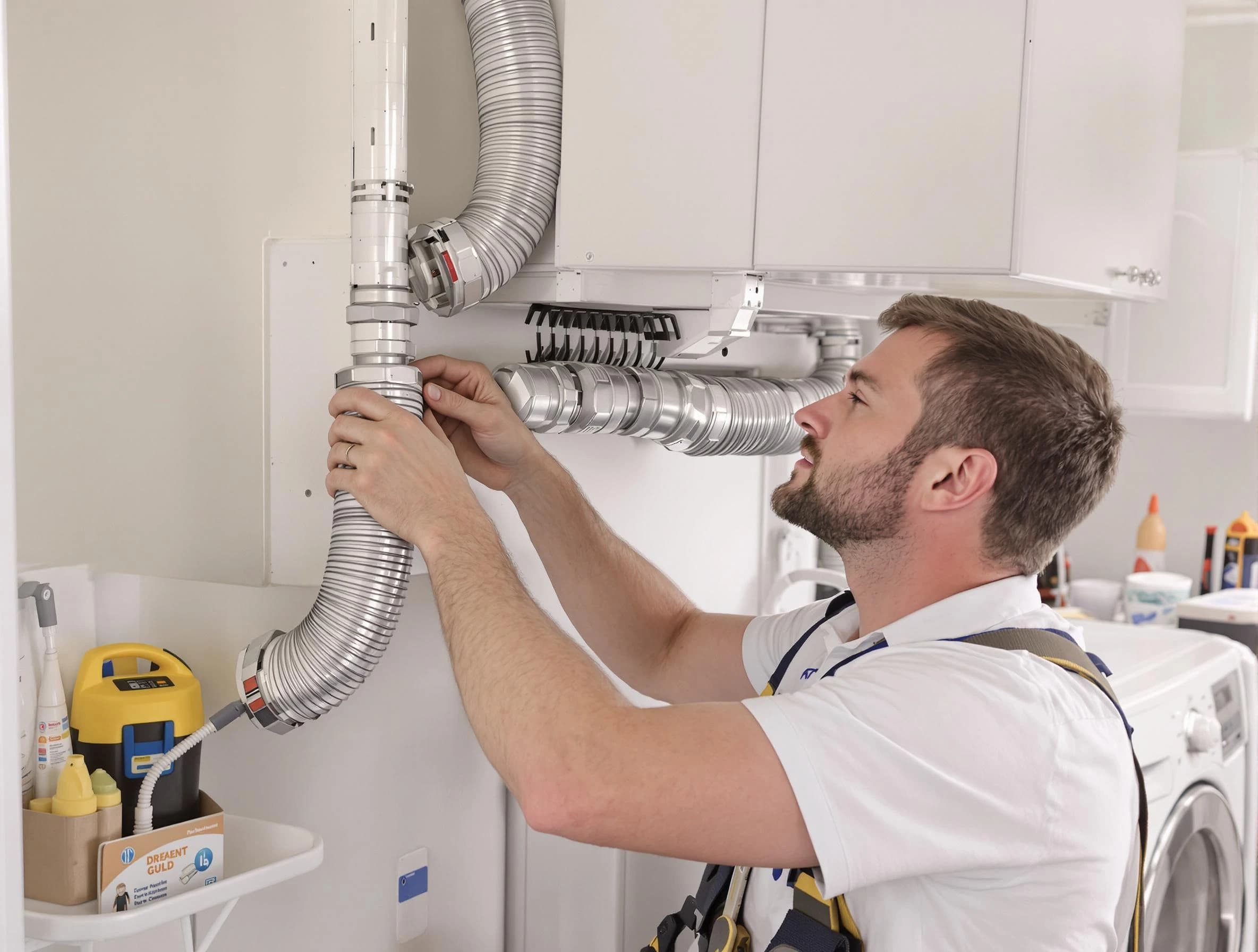 Professional dryer vent repair and installation by Litchfield Park Dryer Vent Cleaning in Litchfield Park