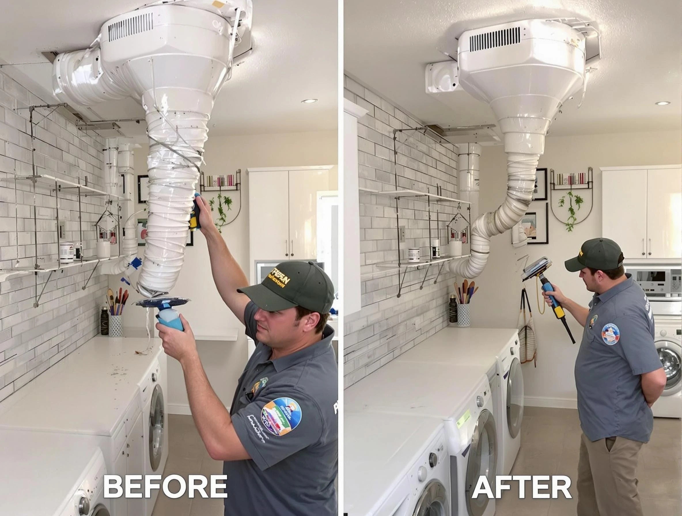 Professional dryer exhaust vent cleaning by Litchfield Park Dryer Vent Cleaning in Litchfield Park