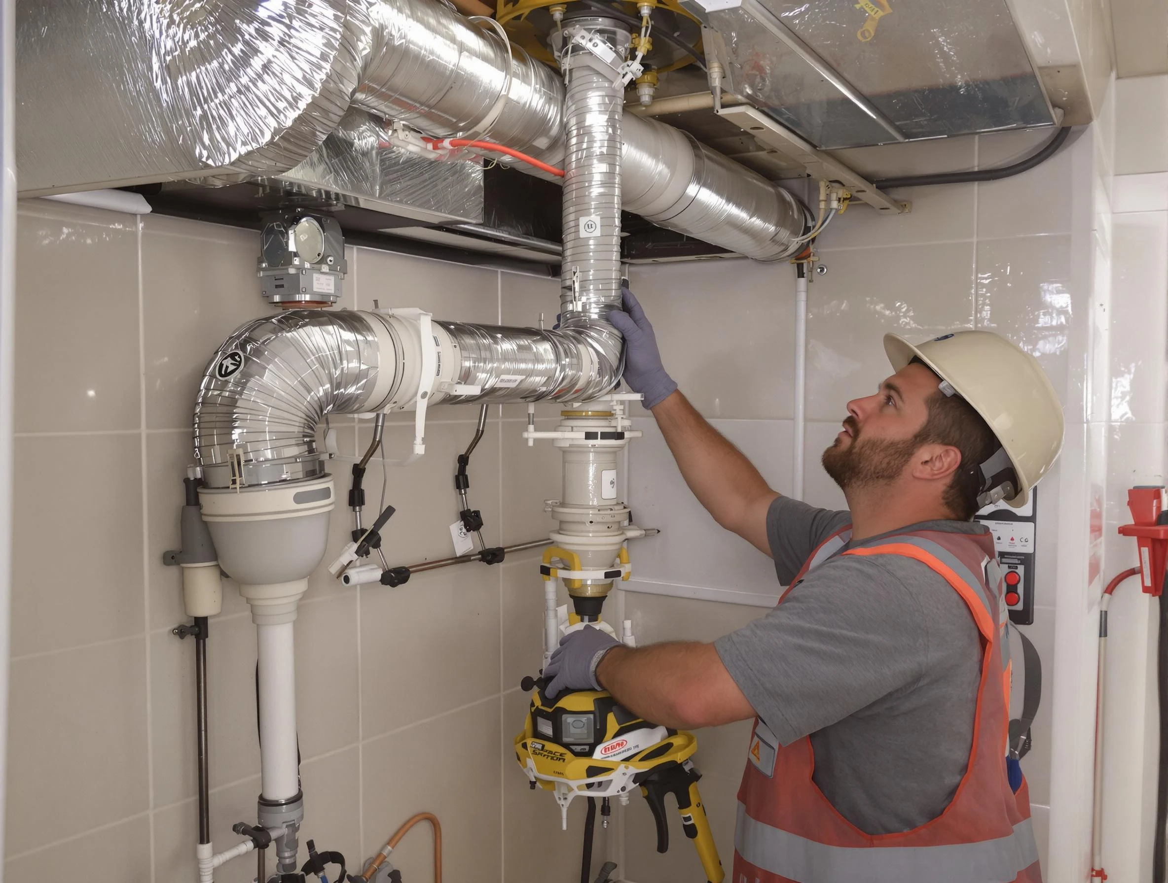 Litchfield Park Dryer Vent Cleaning expert performing professional dryer vent repair and installation in Litchfield Park