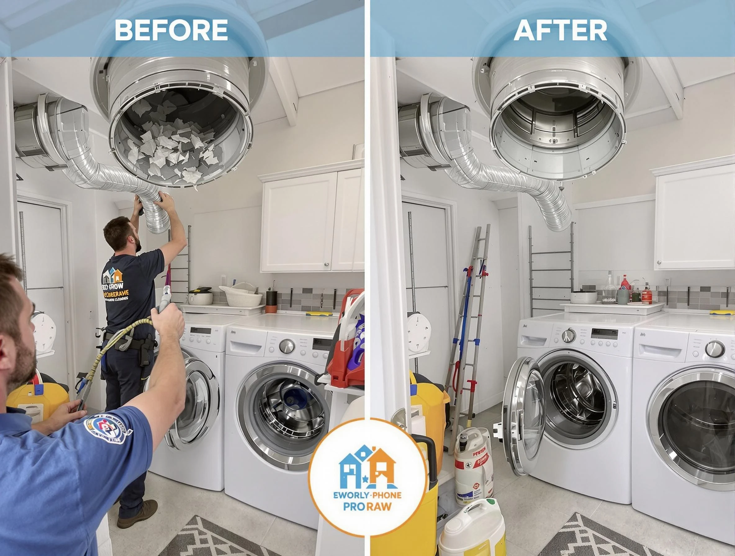 Residential dryer vent cleaning by Litchfield Park Dryer Vent Cleaning in Litchfield Park